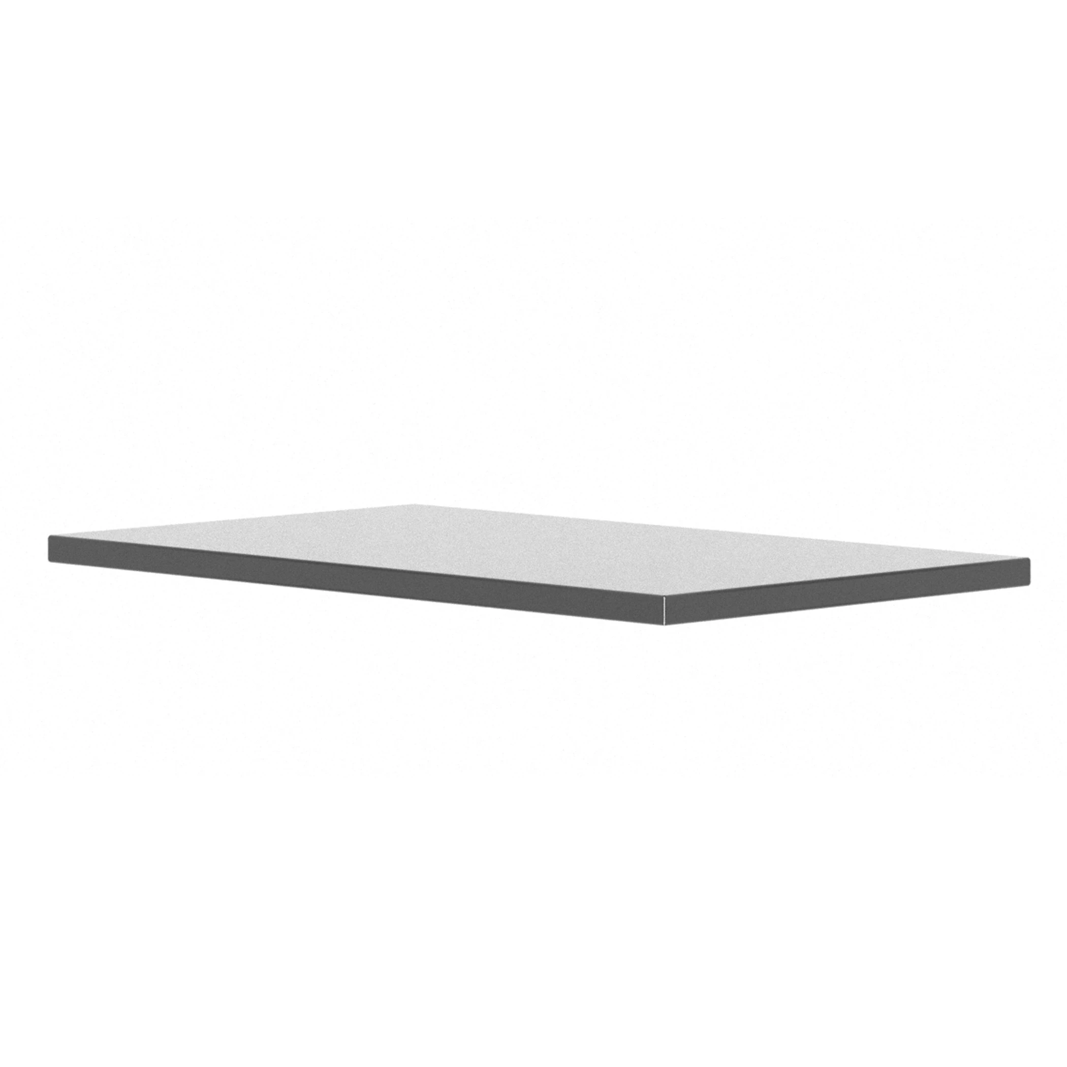 VALLEY CRAFT F89719VCGY Adjustable Shelf, 48 x 30 Inch Size, Gray, 250 lbs Capacity | CJ6TGQ