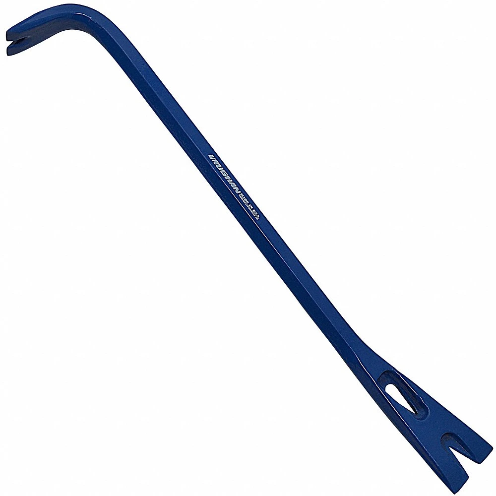 Ripping Bar, Claw End, 18 Inch Lg, 3/4 Inch Bar Wd, 1 7/8 Inch End Wd, 3 Nail Slots