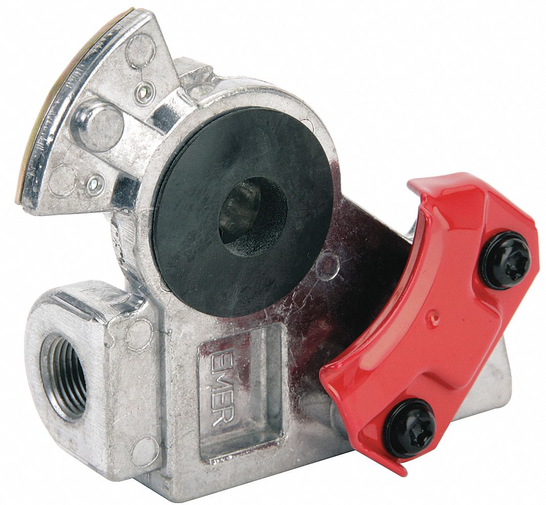 Gladhand, 37 Deg. Mount Angle, Red, Aluminium