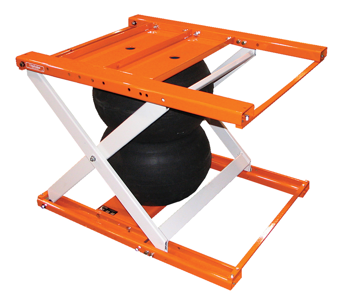 VESTIL ABLT-H-4-32 Air Bag Scissor Lift Table, 4000 Lb. Capacity, 7 Inch to 32 Inch Height, Steel | AG7LAP