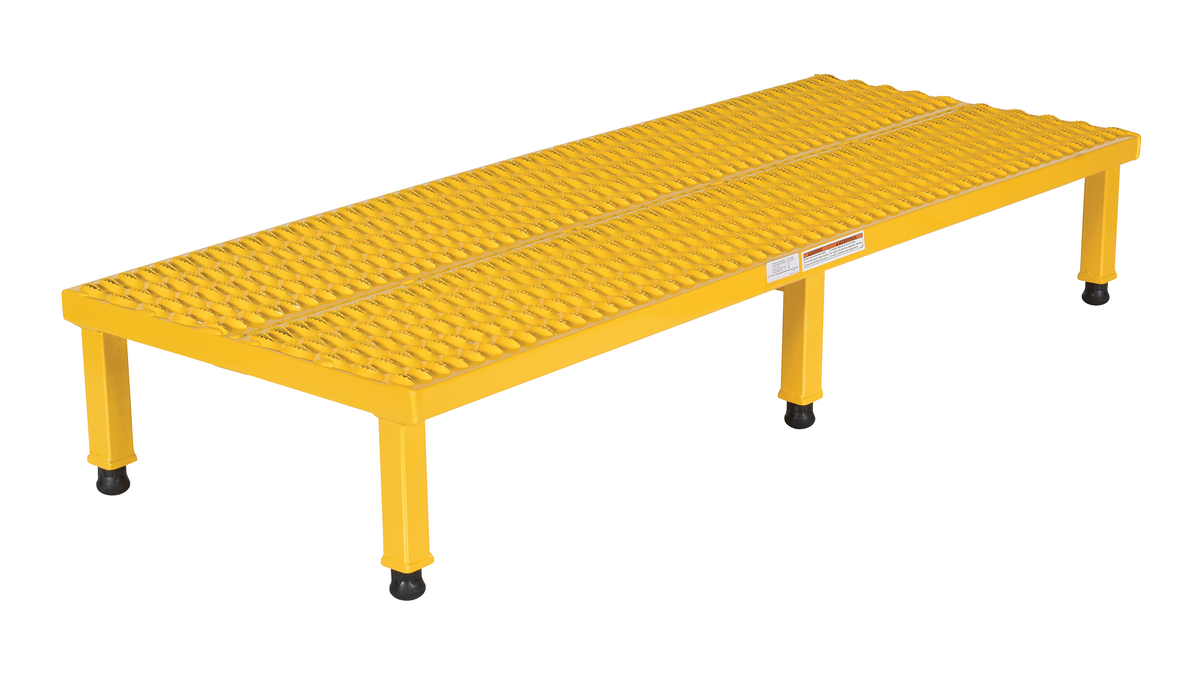 VESTIL AHW-H-2460 Work Platform Adjustable Height Steel 9 To 14 Inch Height | AF4YHE 9PW09