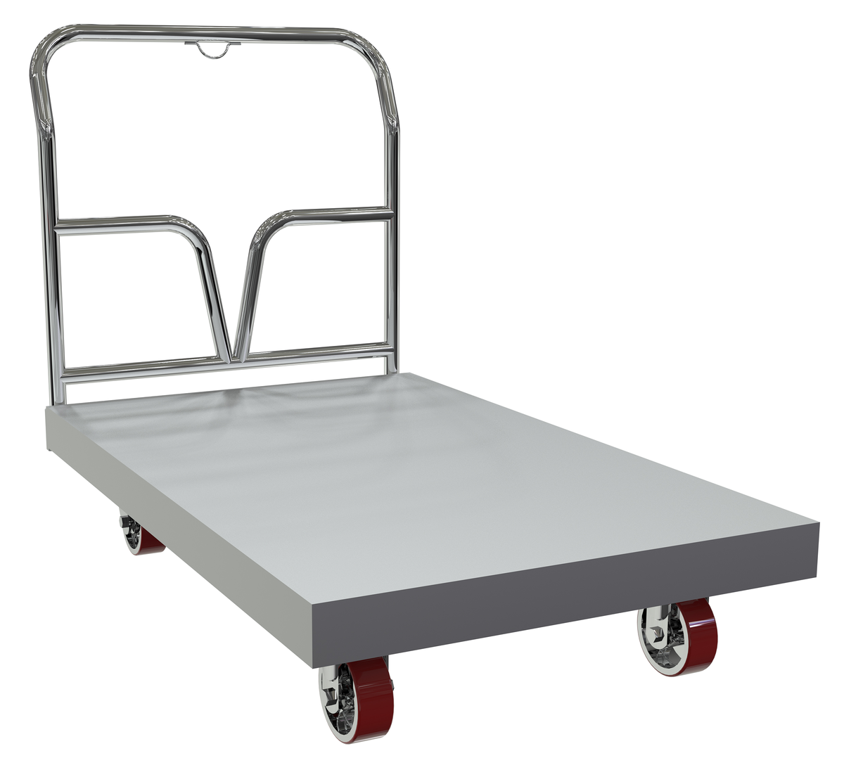 VESTIL ASD-3048 Sheet Deck Platform Truck, 30 Inch Width x 48 Inch Length | AG7LYX