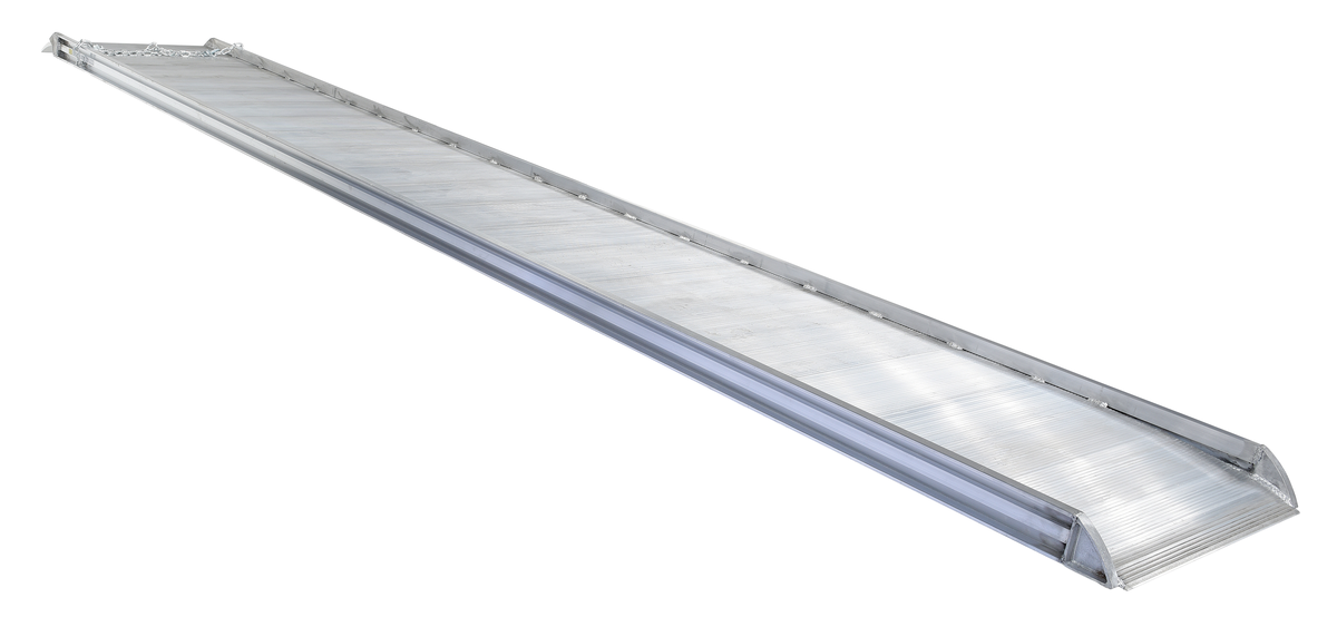 VESTIL AWR-28-16A Aluminium Walk Ramp, Overlapping Style, 192 Inch x 28 Inch Size | AG7MDB