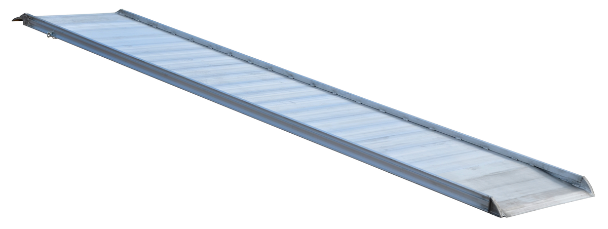 VESTIL AWR-38-16A Aluminium Walk Ramp, Overlapping Style, 192 Inch x 38 Inch Size | AG7MDU