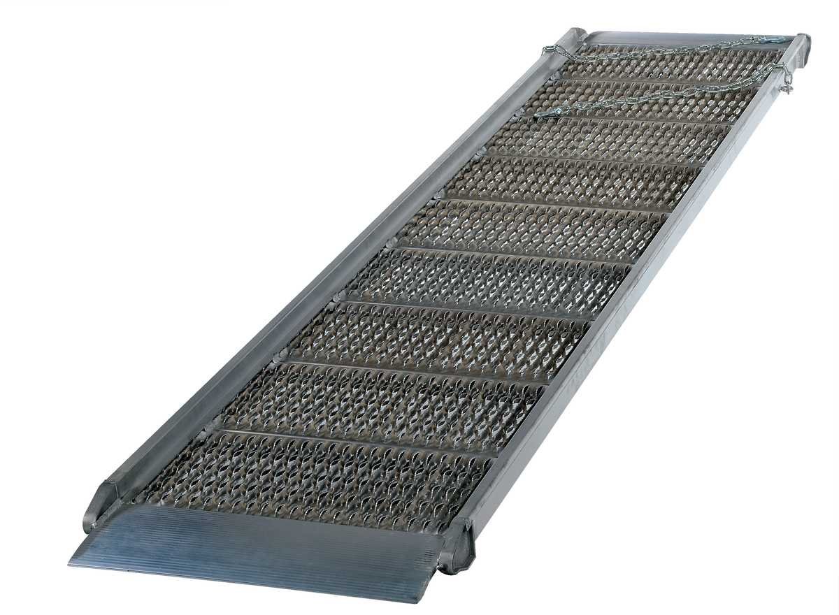VESTIL AWR-G-28-12A Aluminium Grip Struct Walk Ramp, 144 Inch Length x 28 Inch Width | AG7MEF
