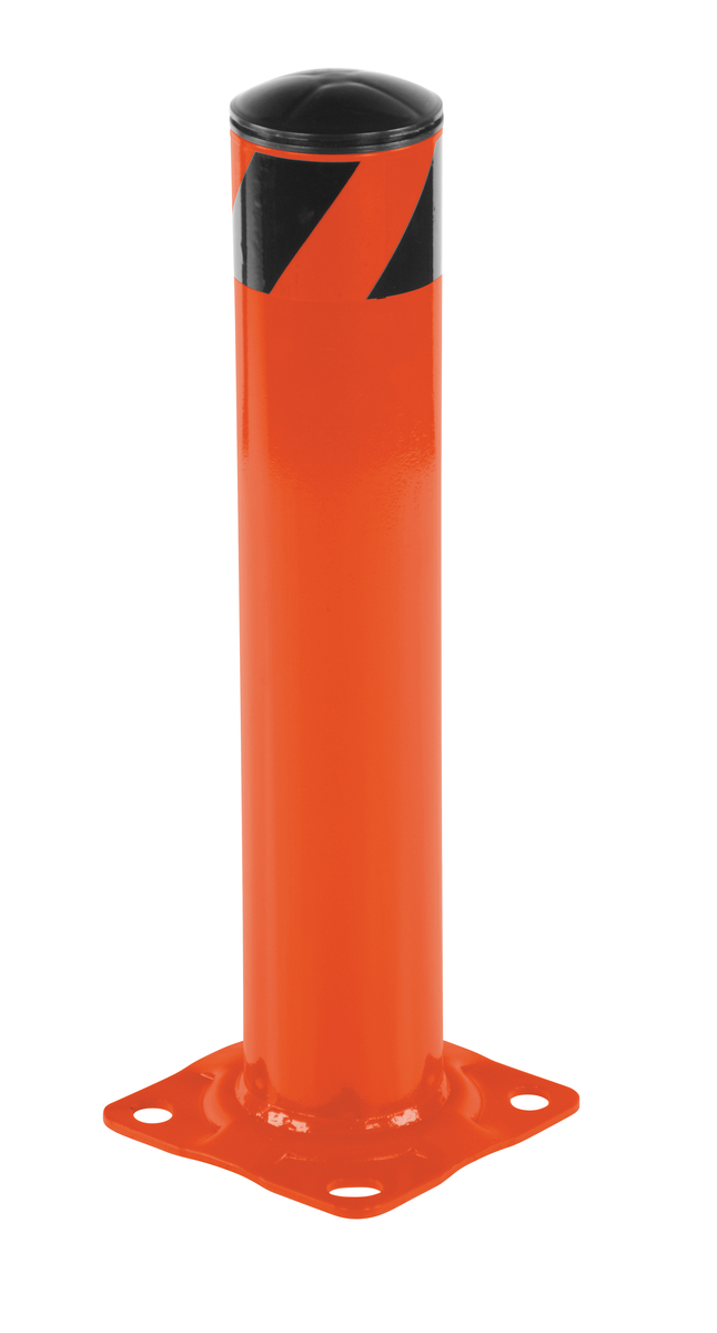 VESTIL BOL-24-4.5-OR STEEL PIPE SAFETY BOLLARD 24 Inch x 4.5 Inch ORNG | CY7LFE
