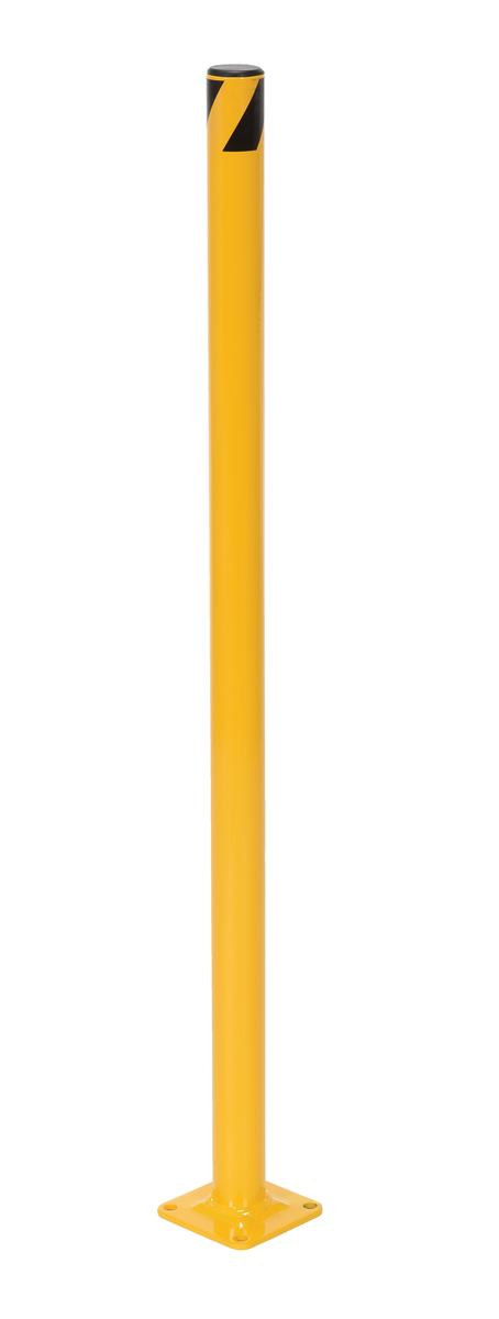 VESTIL BOL-36-2 Steel Pipe Safety Bollard, 36 x 1-3/4 Inch Size | AG7MLR