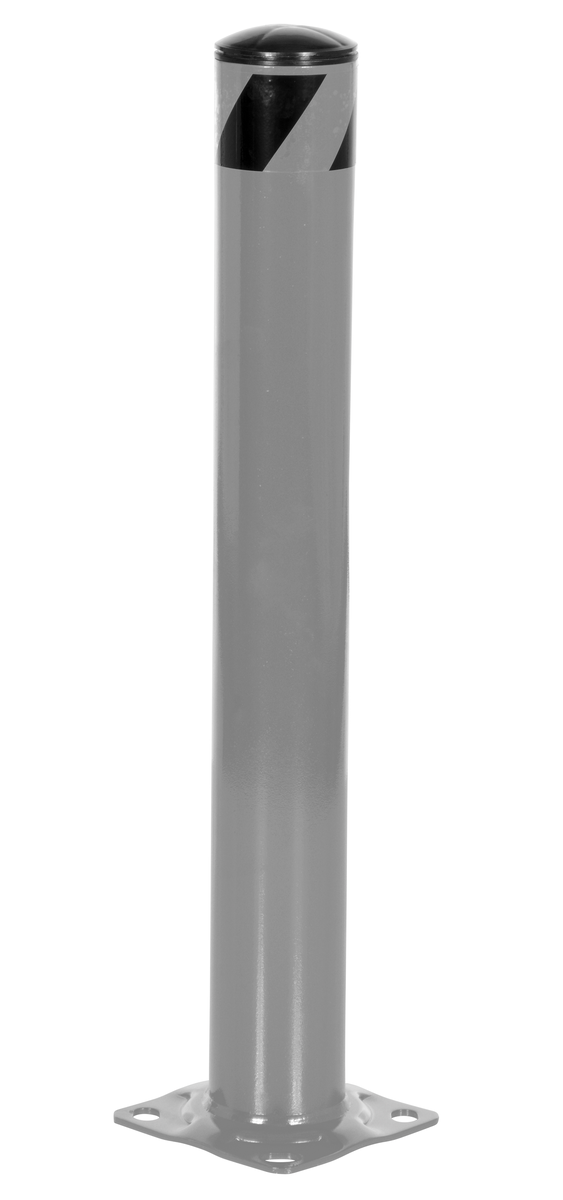 VESTIL BOL-36-4.5-GYSG STEEL PIPE SAFETY BOLLARD 36 Inch x 4.5 Inch GRAY | CY7KUV