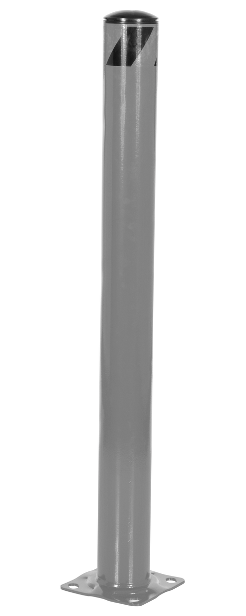 VESTIL BOL-42-5.5-GYSG STEEL PIPE SAFETY BOLLARD 42 Inch x 5.5 Inch GRAY | CY7KZV