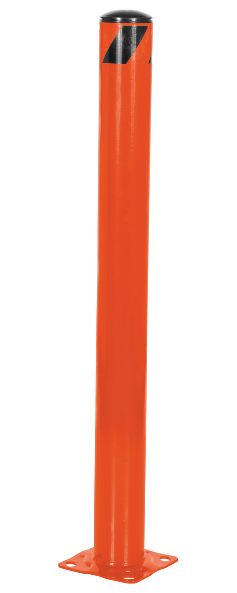 VESTIL BOL-42-5.5-OR STEEL PIPE SAFETY BOLLARD 42 Inch x 5.5 Inch ORNGE | CY7LHJ