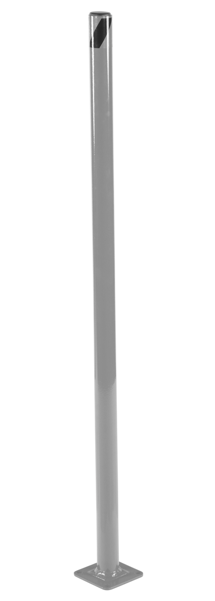 VESTIL BOL-48-2-GYSG STEEL PIPE SAFETY BOLLARD 48 Inch x 1.75 Inch GRAY | CY7LDL