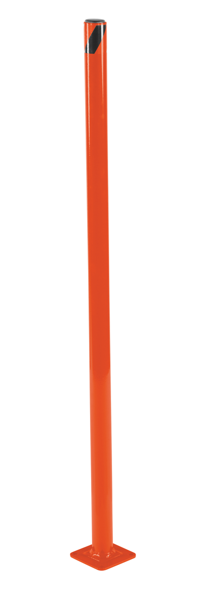 VESTIL BOL-48-2-OR STEEL PIPE SAFETY BOLLARD 48 Inch x 1.75 Inch ORNG | CY7KNV