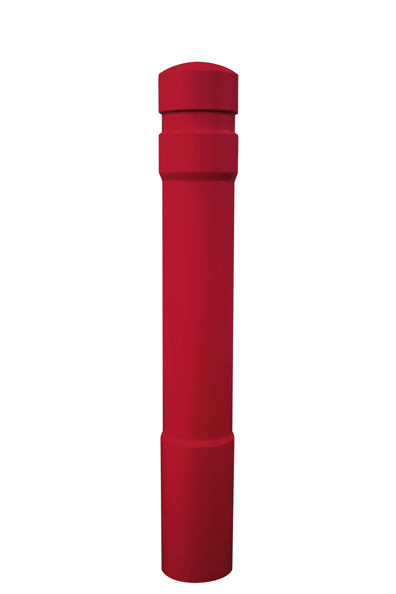 VESTIL BPC-DA-R Bollard Cover, 52 Inch Size, Red | AG7MQM