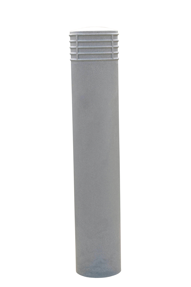 VESTIL BPC-DC-GY Bollard Cover, 52 Inch Size, Gray | AG7MQQ