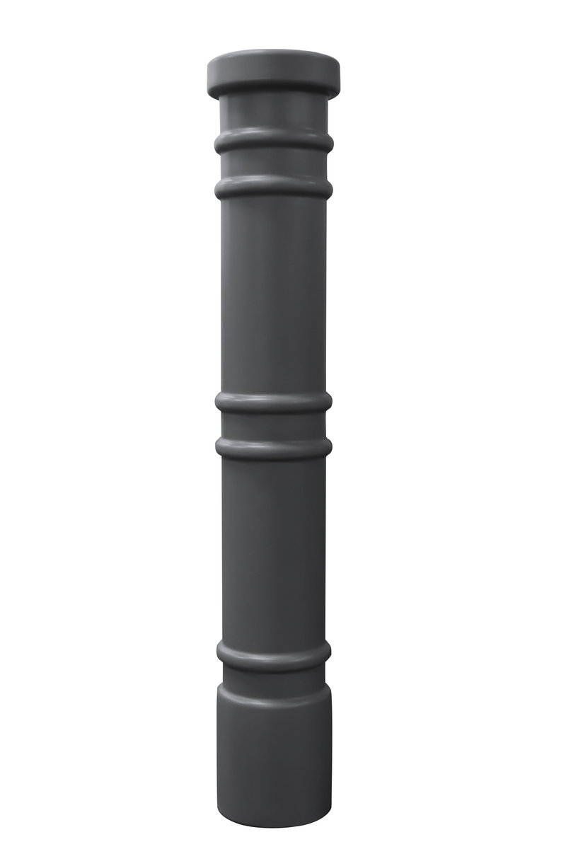 VESTIL BPC-DM-GY Bollard Cover, 52 Inch Size, Gray | AG7MQV