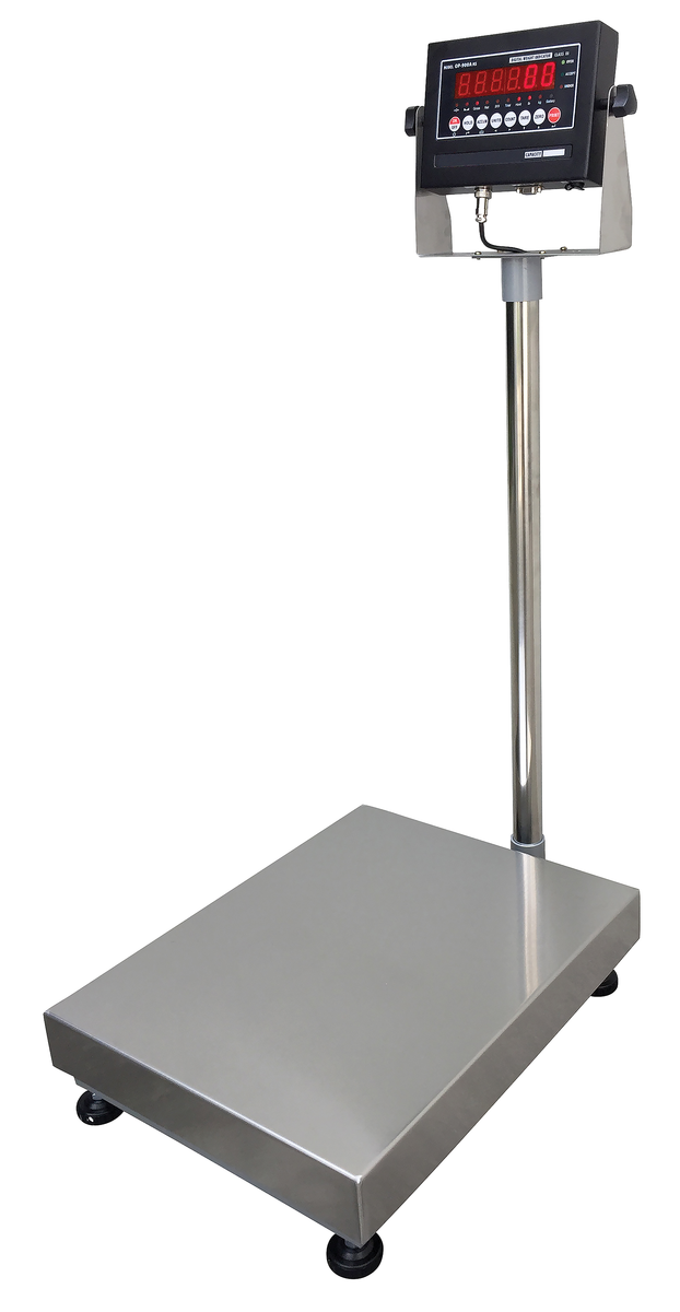 VESTIL BS-915-1616-300 Trade Legal Bench Scale, 300 Lb. Capacity, 16 x 16 Inch Size | CE3AMZ