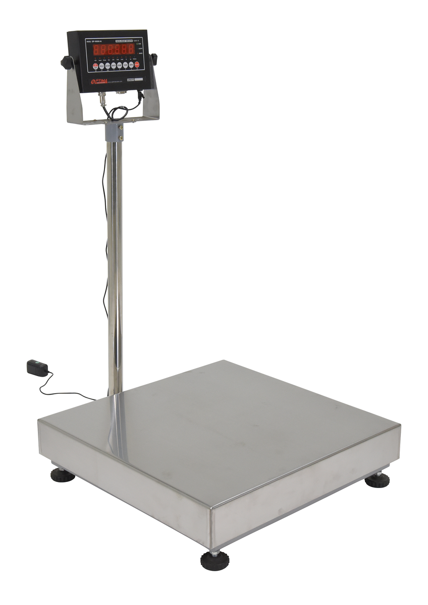 VESTIL BS-915-2424-1000 Trade Legal Bench Scale, 1000 Lb. Capacity, 24 x 24 Inch Size | CE3ANE