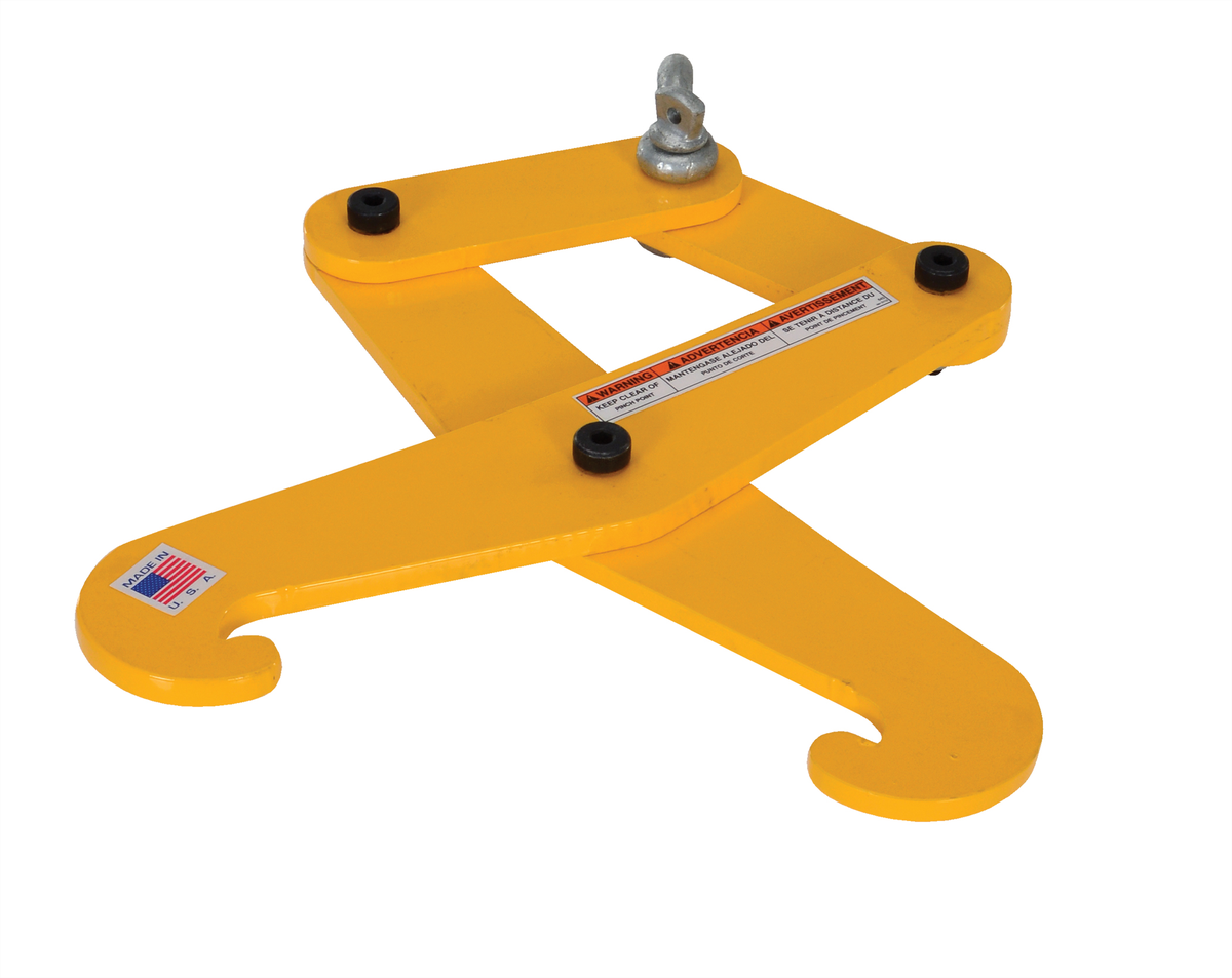 VESTIL BT-20 Beam Tong, 1 Ton, 6 Inch Max Beam Width | AG7MTM