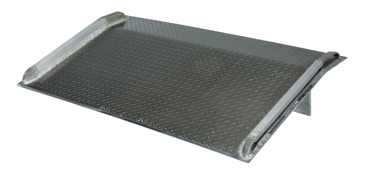 VESTIL BTA-05007842 Truck Dockboard, 5000 Lb. Capacity, 78 Inch x 42 Inch Size, Silver, Aluminium | AG7MVD