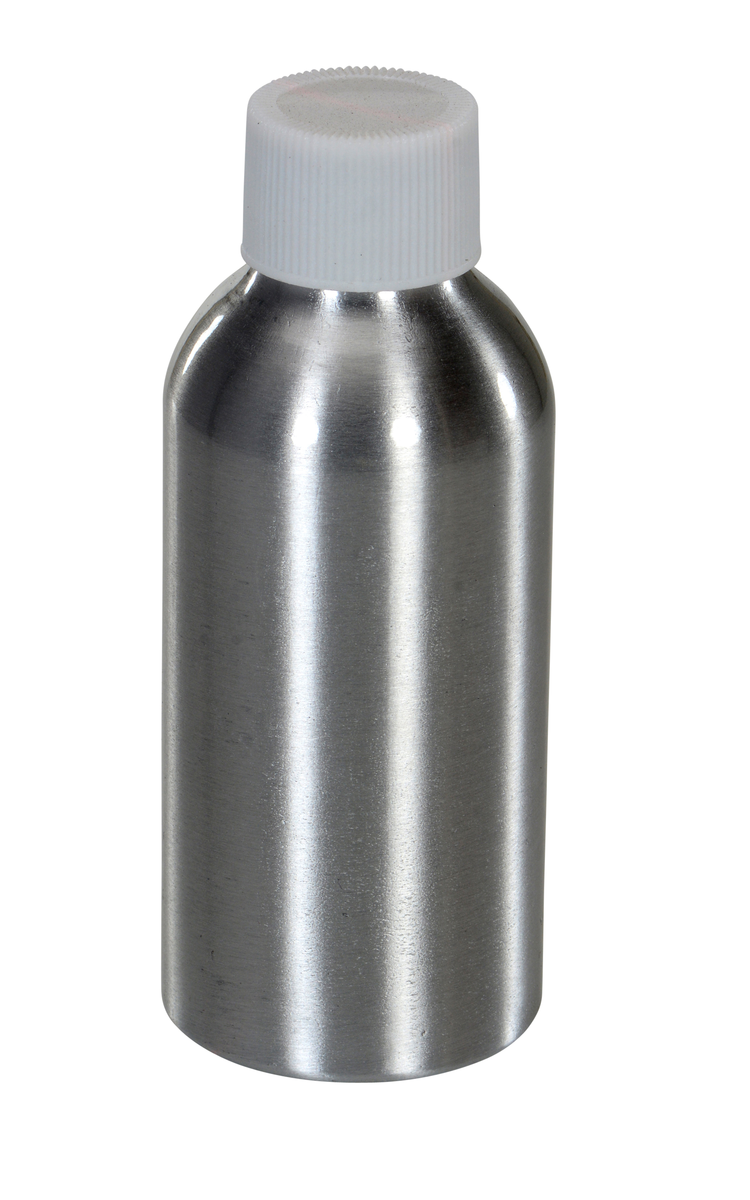 VESTIL BTL-MA-2 Aluminium Metal Bottle, 2oz, Silver | AG7NPV