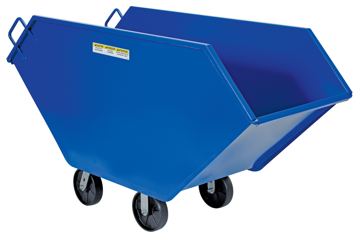 VESTIL CHIP-17.5 Hopper, 5/8 Cubic Yard, 1500 Lb. Capacity, 68 x 39 Inch Size | AC2HEK 2KFE9