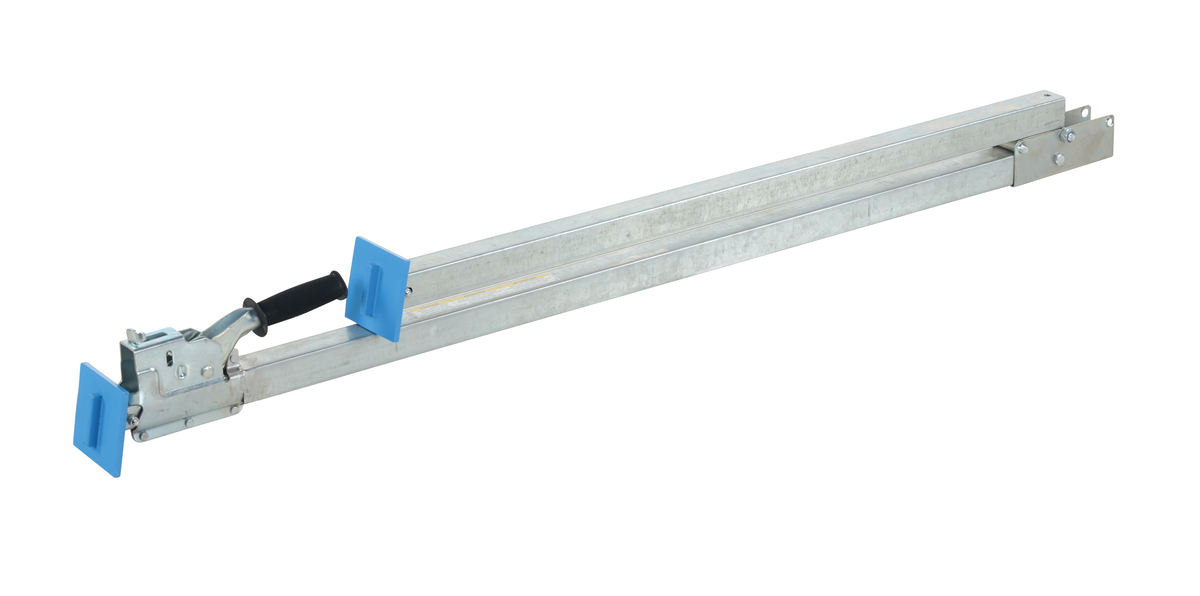 VESTIL CL-20 Steel Two Piece Cargo Bar for E And A Track 87 Inch to 116 Inch Size, Silver | AG7PJN