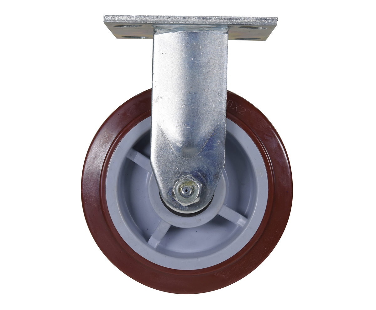 Vestil CST-VE-6X2PUP-R | Polyurethane Rigid Caster, 6 x 2 Inch, 720 lb ...