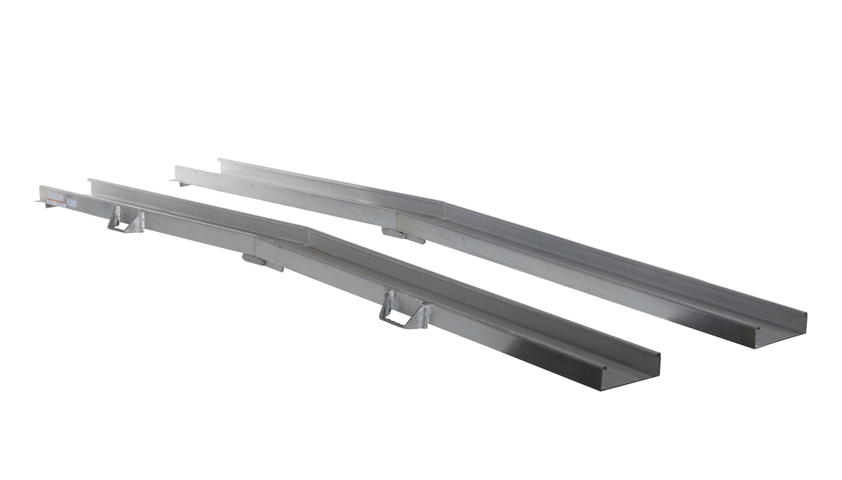 VESTIL D-FAR-120 Fold-A-Way Wheelchair Ramp, 120 Inch Size | CE3CLQ