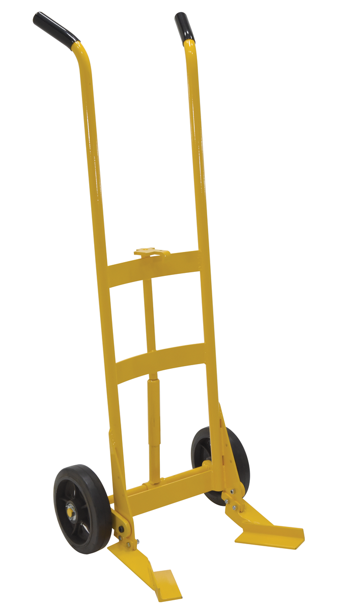 VESTIL DBT-P-SA-MR Drum Truck, Spring Assist, Mold-on-rubber | AG7QHL