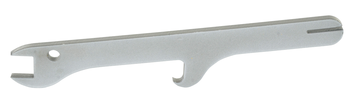 Steel Multi Purpose Drum Lid Tool, 0.375 x 14.1875 x 2.625 Inch, Silver