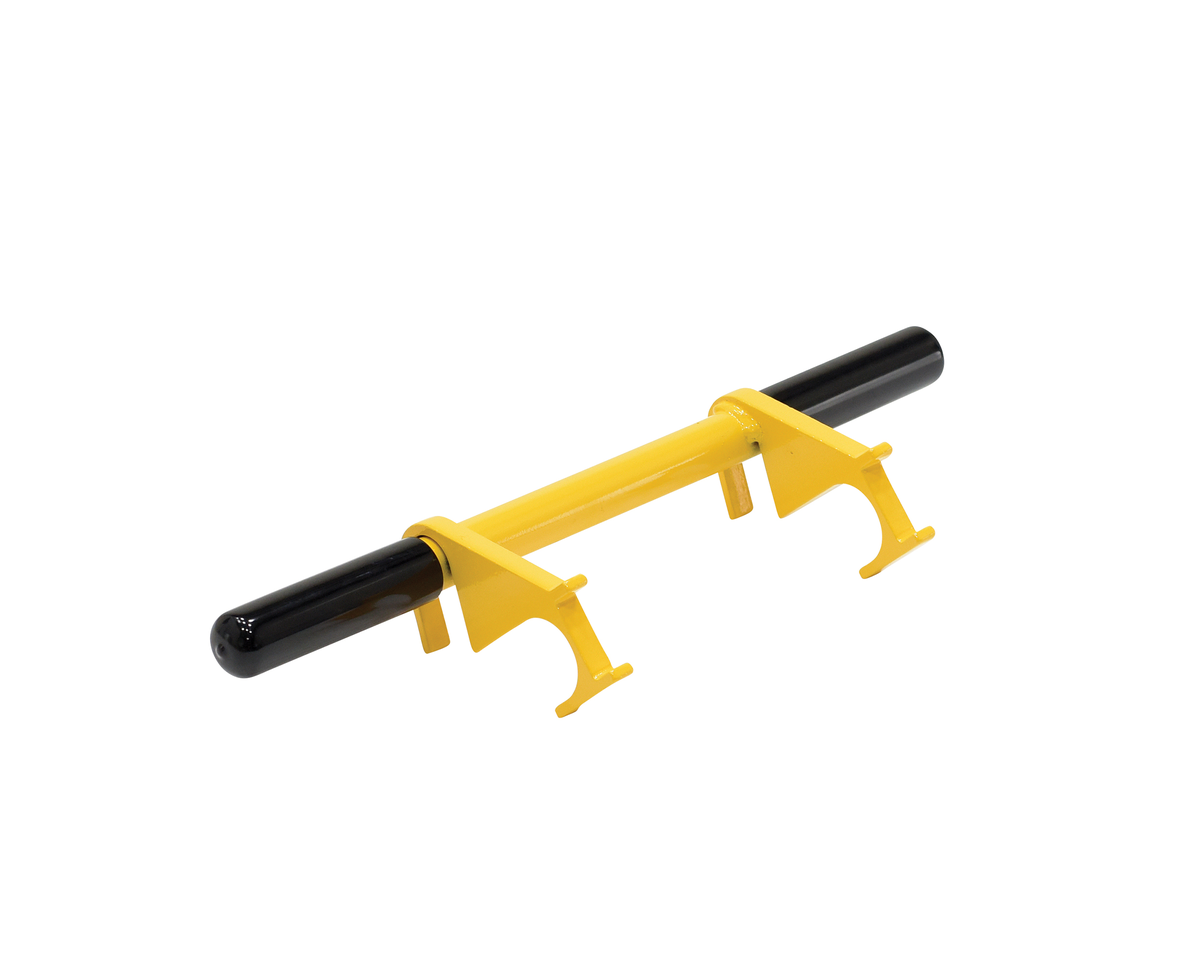 Steel Drum Stick Handle and Bung Wrench 4-7/16 x 18-3/4 x 4-5/8 Inch, Yellow
