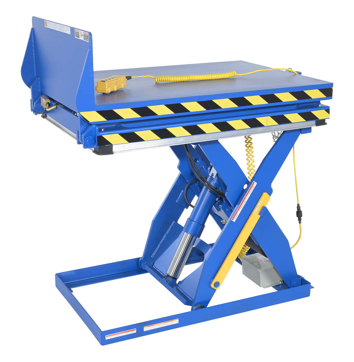 VESTIL EHLTT-H-3648-2-47 Lift and Hinge Tilt Scissor Table, 36 Inch x 48 Inch Size | AG7RKL