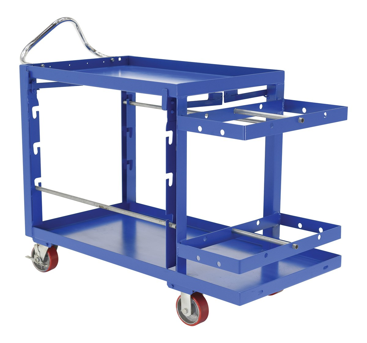 Steel Electrician Cart 35-11/16 x 24-1/2 Inch 1000 lb Capacity, Blue