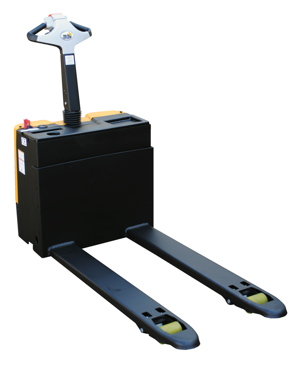 Steel Electric Pallet Truck 20 x 47 Inch 3300 lb Capacity