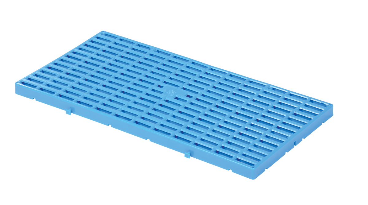 VESTIL F-GRID Polyethylene Floor Grid, Pack Of 15, 1100 Lb. Capacity | AG7RZZ