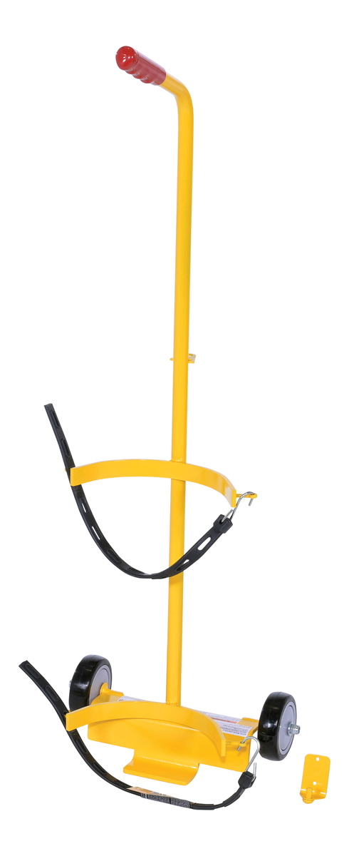 Steel Fire Extinguisher Carrier 100 lb Capacity, Yellow