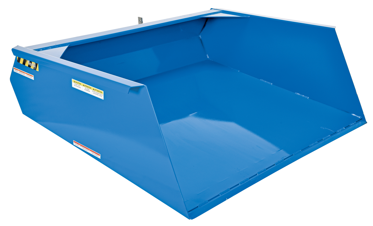 VESTIL FL-4000-N Front Loader, Fork Mounted, 63.25 x 48.5 x 22.625 Inch Size, 4000 lb., Steel, Blue | AG7TCL