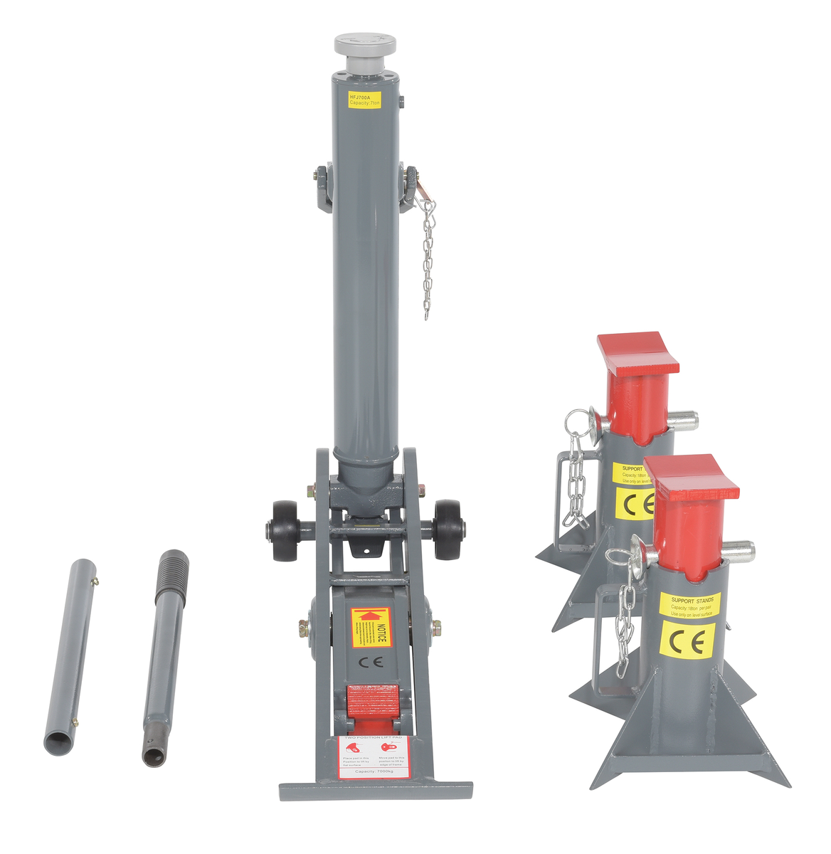 VESTIL FORK-J-HD 7.5 tons 16.5 Inch Max. Lifting H, 2.5 Inch MInch Lifting H | CY7RUC
