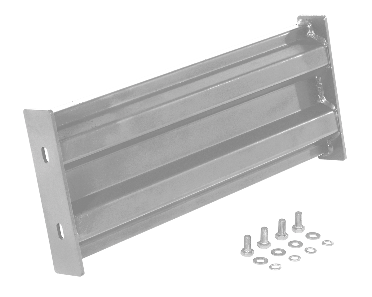 VESTIL GR-F2R-BO-2-SL Bolt-On Style Guard Rail 2 Ft Silver | CY7LCC