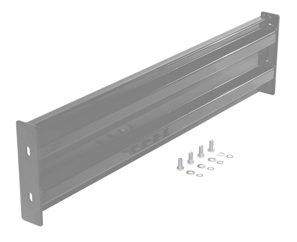 VESTIL GR-F2R-BO-4-GYSG Bolt-On Style Guard Rail 4 Ft Gray Semi Gloss | CY7LPP