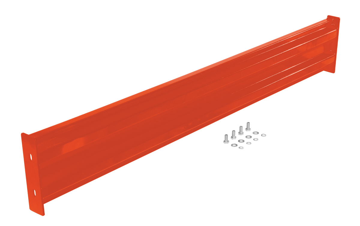 VESTIL GR-F2R-BO-6-OR Bolt-On Style Guard Rail 6 Ft Orange | CY7KPT