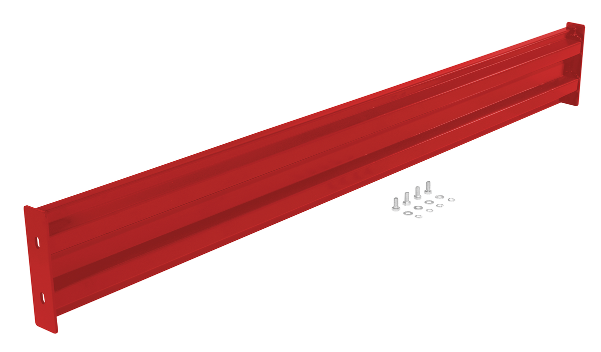 VESTIL GR-F2R-BO-7-RD Bolt-On Style Guard Rail 7 Ft Red | CY7MKQ