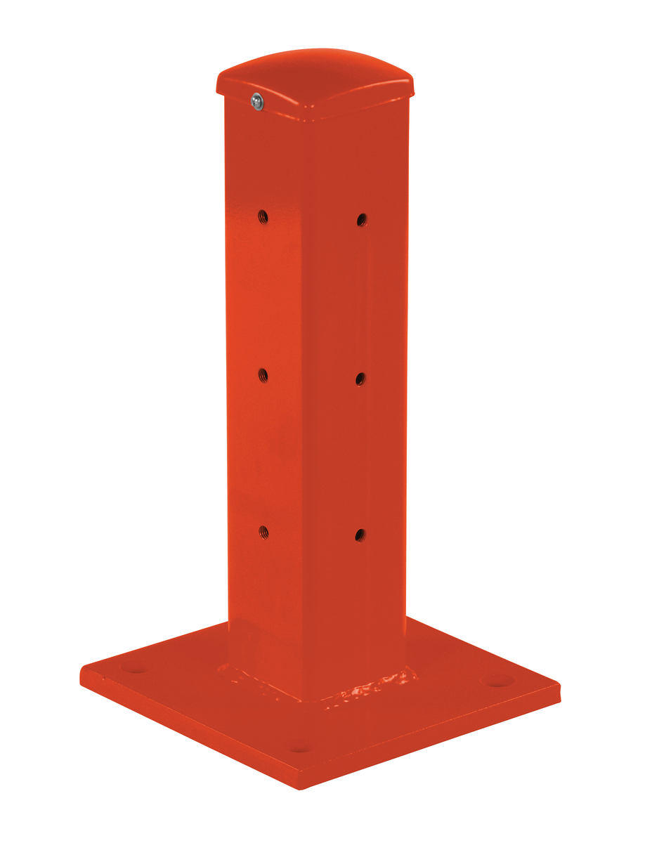 VESTIL GR-F2R-BO-TP18-OR Rigid Tube Post 18 Inch Bolt-On Style Orange | CY7KNC