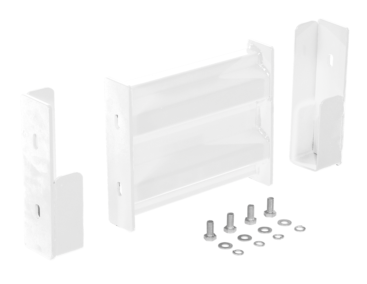 VESTIL GR-F2R-DI-1-WT Drop-In Style Guard Rail 1 Ft White | CY7MKB