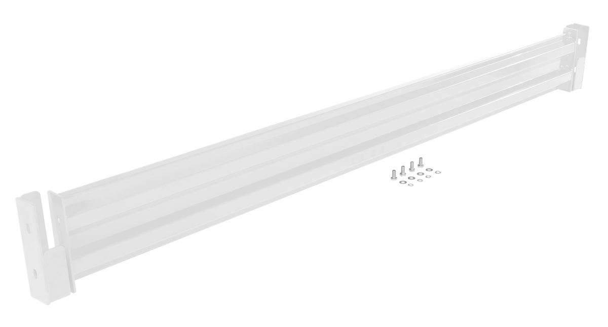 VESTIL GR-F2R-DI-10-WT Drop-In Style Guard Rail 10 Ft White | CY7MFL