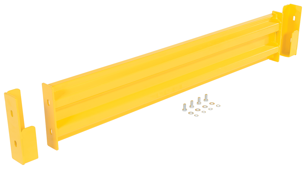 VESTIL GR-F2R-DI-5-YL Guard Rail, Ribbed Bolt on Style, 5 Feet | CE3DLR