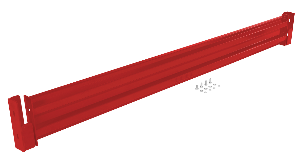VESTIL GR-F2R-DI-8-RD Drop-In Style Guard Rail 8 Ft Red | CY7MCD
