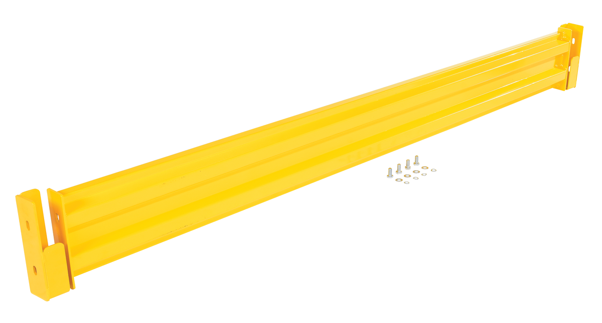 VESTIL GR-F2R-DI-8-YL Guard Rail, Ribbed Bolt on Style, 8 Feet | CE3DLX