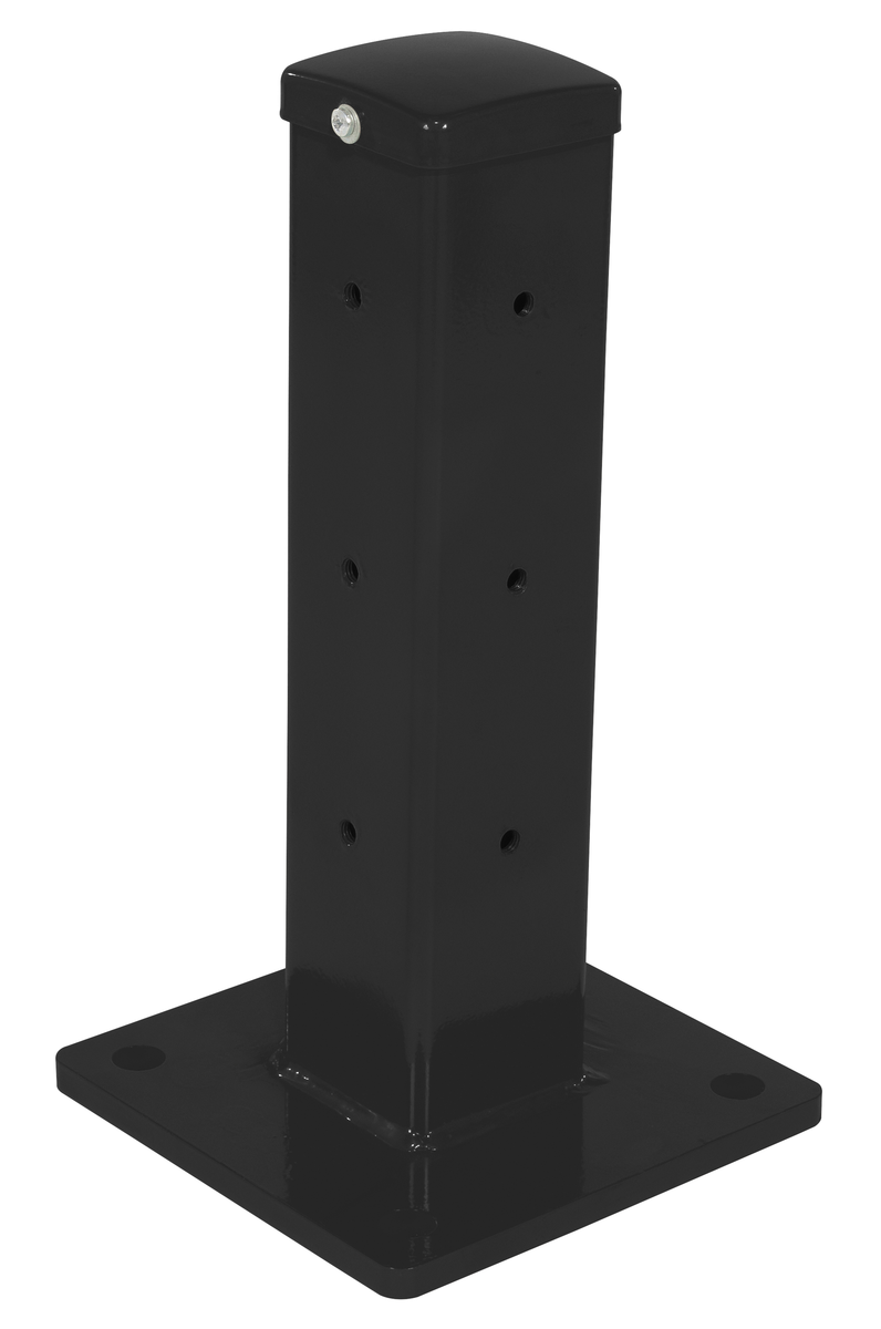 VESTIL GR-F2R-DI-TP18-BK Rigid Tube Post 18 Inch Drop-In Style Black | CY7MDV