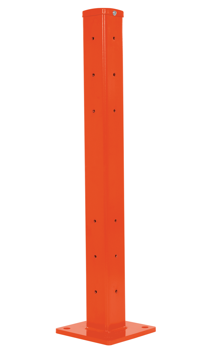 VESTIL GR-F2R-DI-TP42-OR Rigid Tube Post 42 Inch Bolt-On Style Orange | CY7LRR